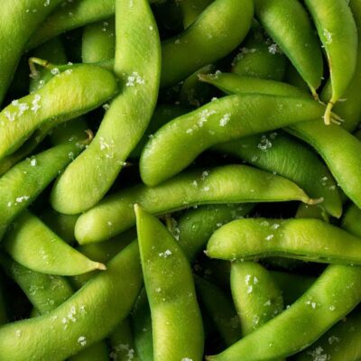 Edamame sin pelar
