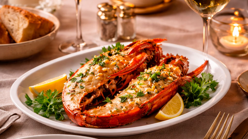 Cenas románticas con marisco en casa