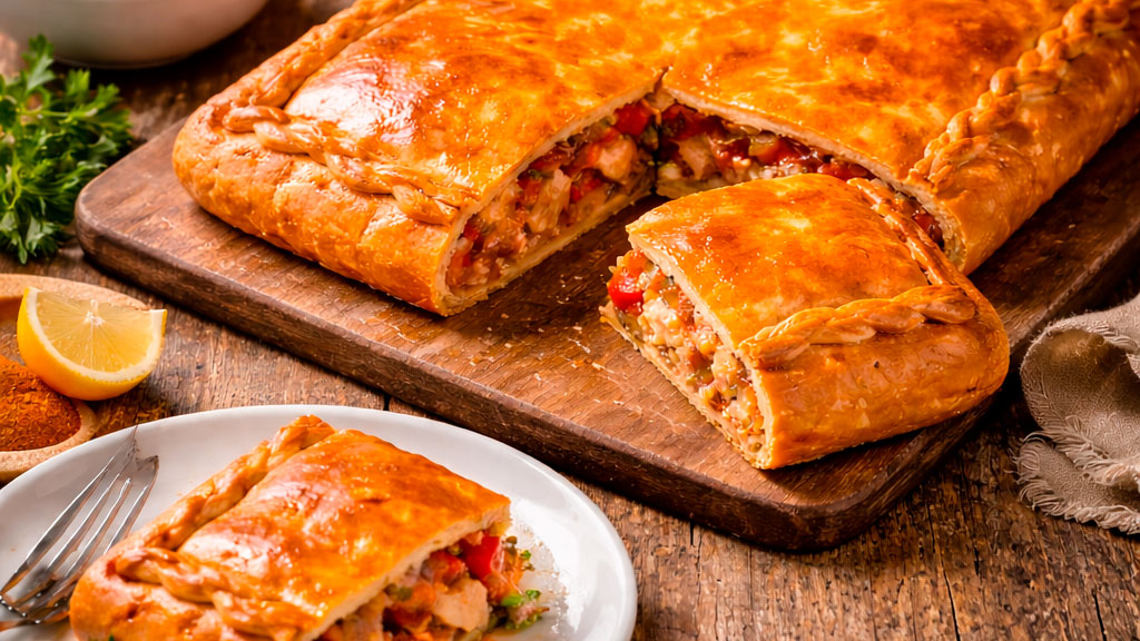 receta Empanada gallega de atún